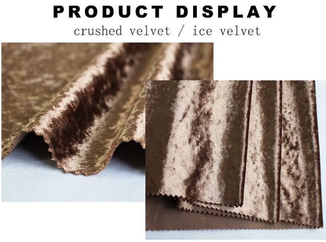 product-1-1 blush crushed velvet fabric 6