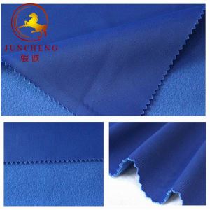 Polyester geborstelde tricotstof